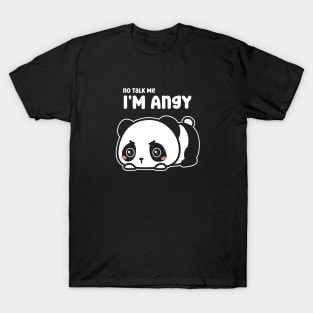 Kawaii panda i'm angy T-Shirt